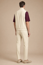Milano Reverso Set Crema & Bordeaux back