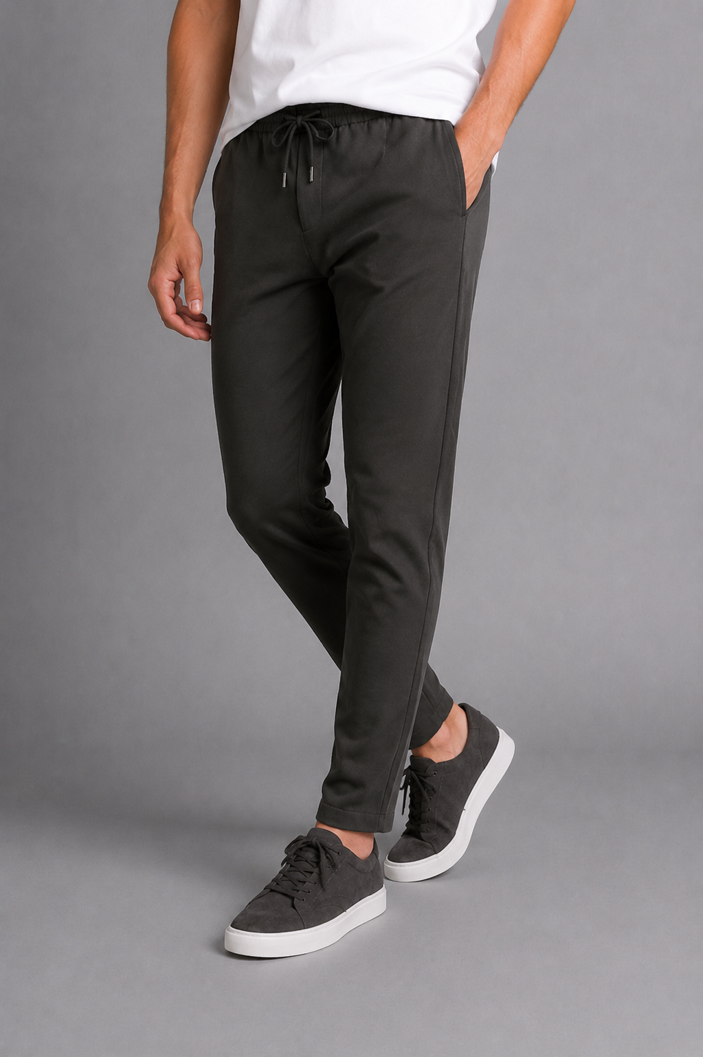 MILANO CLASSICO PANTS - BROWN