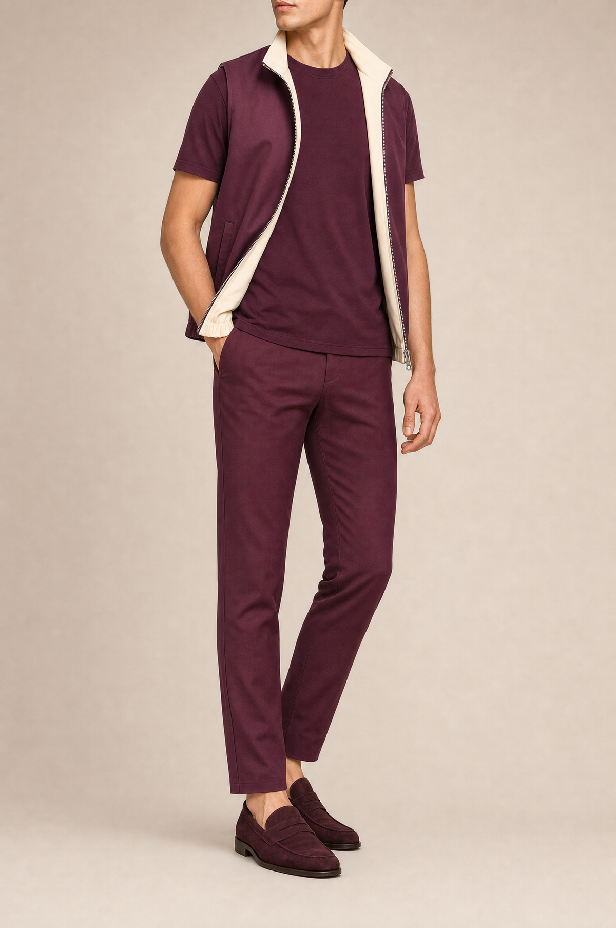 Milano Reverso Set Total Bordeaux front