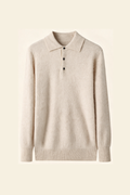 MILANO CASHMERE BERGAMO POLO - IVORY