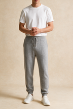MILANO CASHMERE COMODO JOGGER - LIGHT GREY