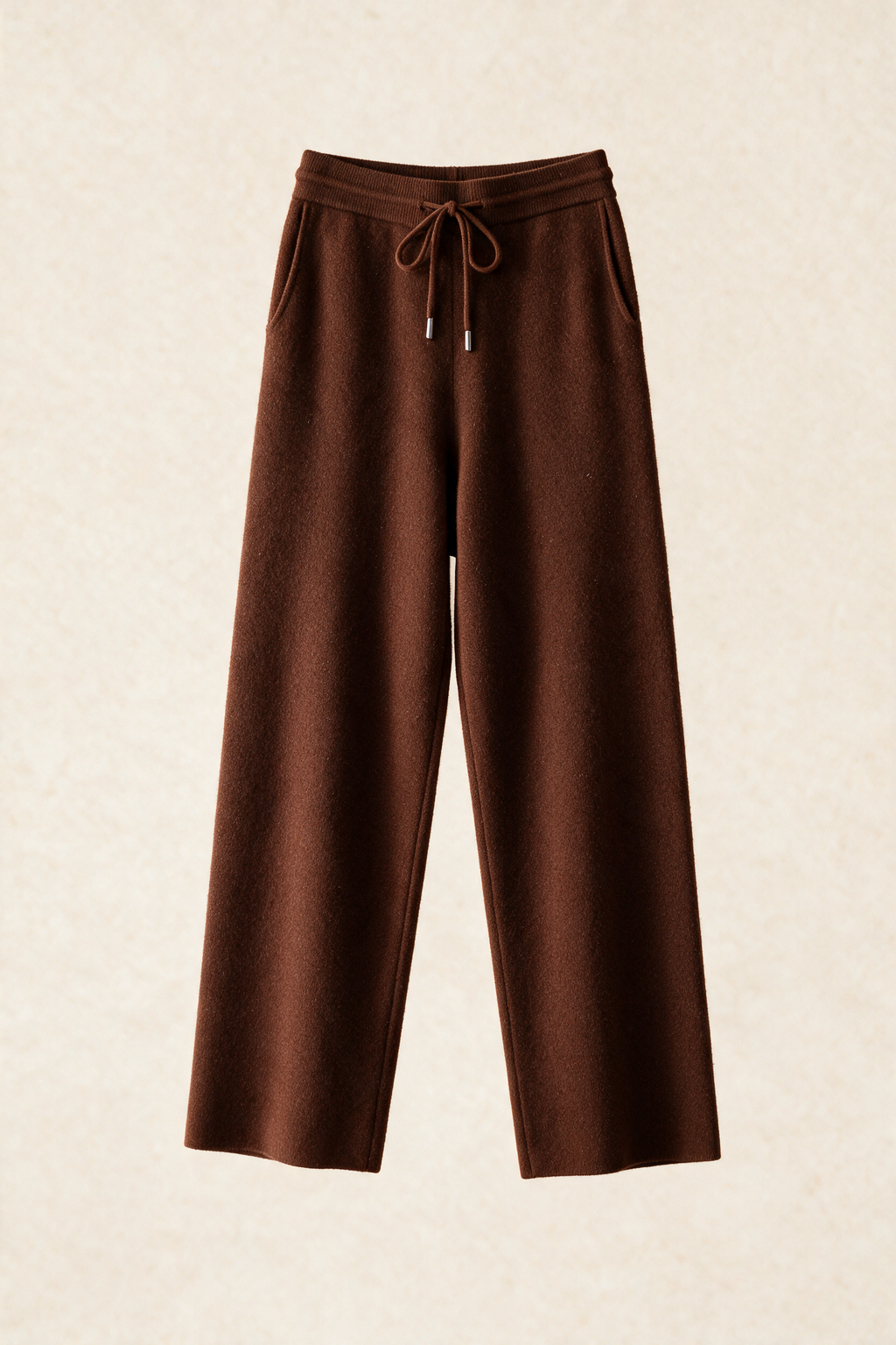 MILANO CASHMERE LARGO JOGGER - BROWN