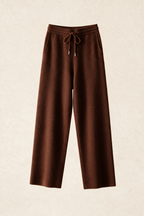 MILANO CASHMERE LARGO JOGGER - BROWN