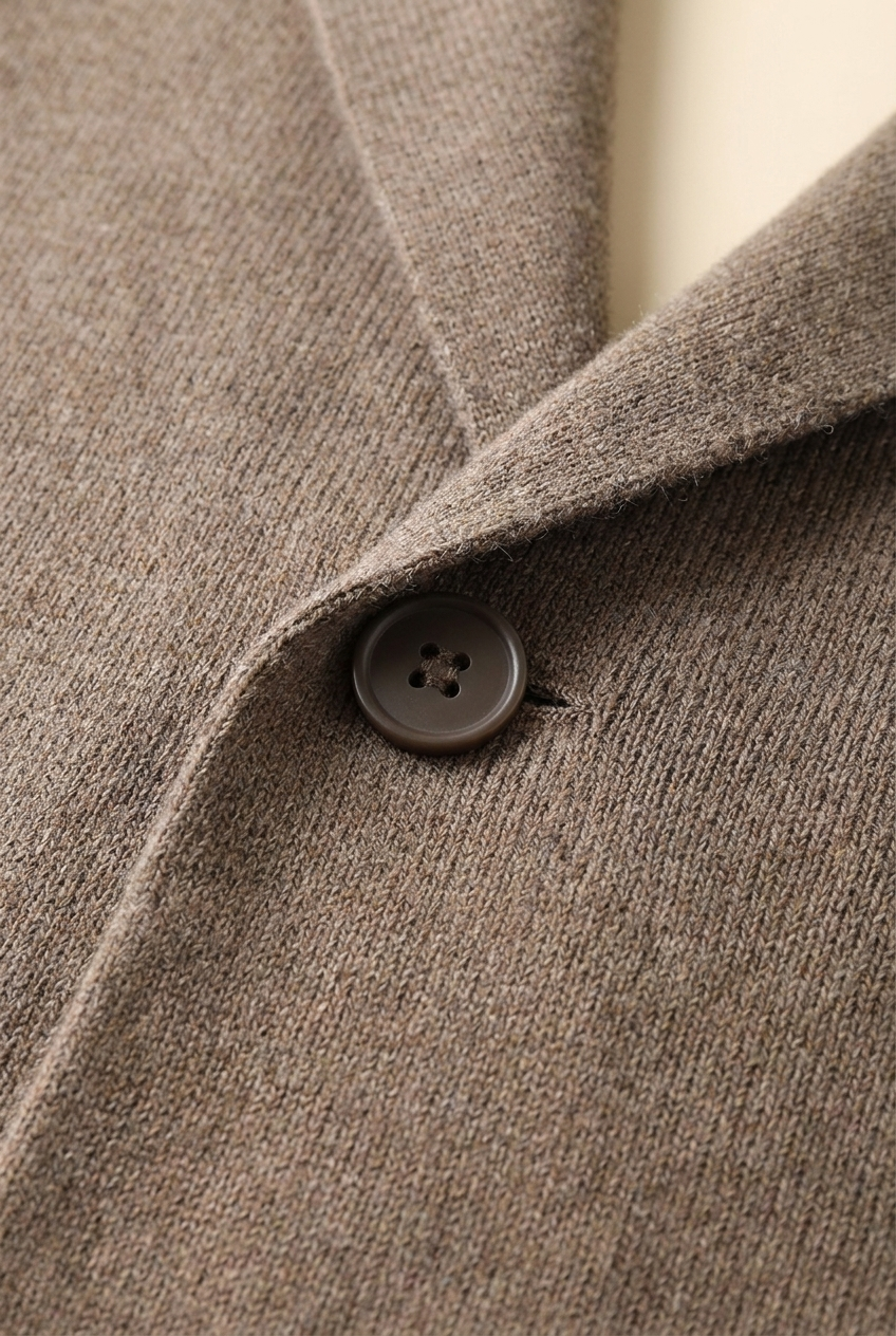 MILANO CASHMERE TORINO BLAZER - TORTORA