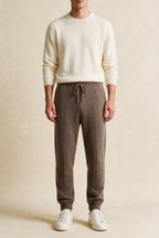 MILANO CASHMERE COMODO JOGGER - TAUPE