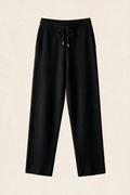 MILANO CASHMERE LARGO JOGGER - BLACK