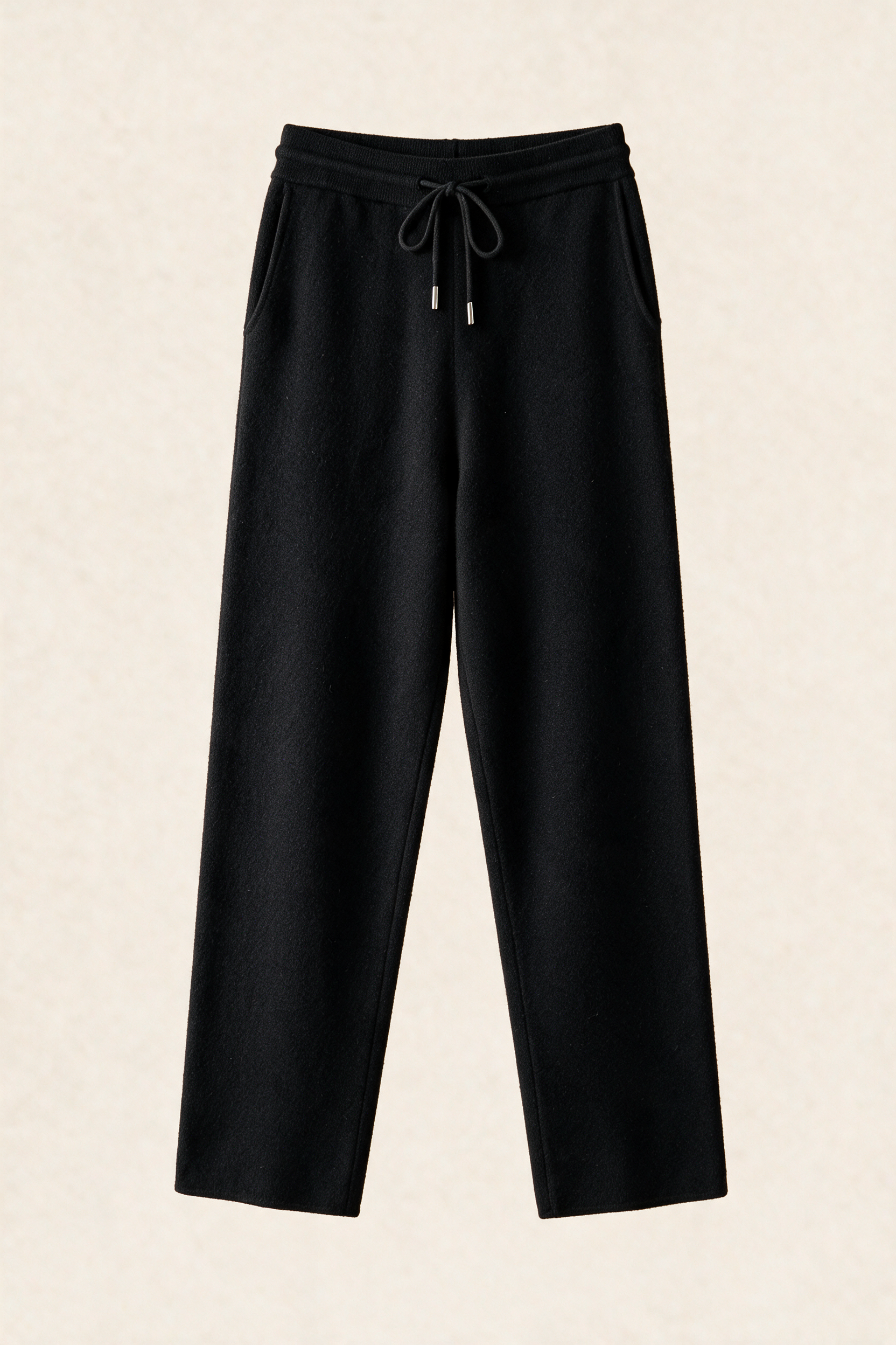 MILANO CASHMERE LARGO JOGGER - BLACK