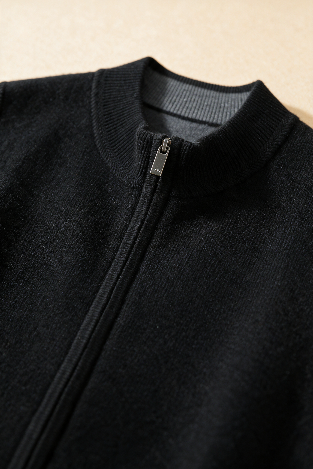 MILANO CASHMERE PIENO GILET - NERO
