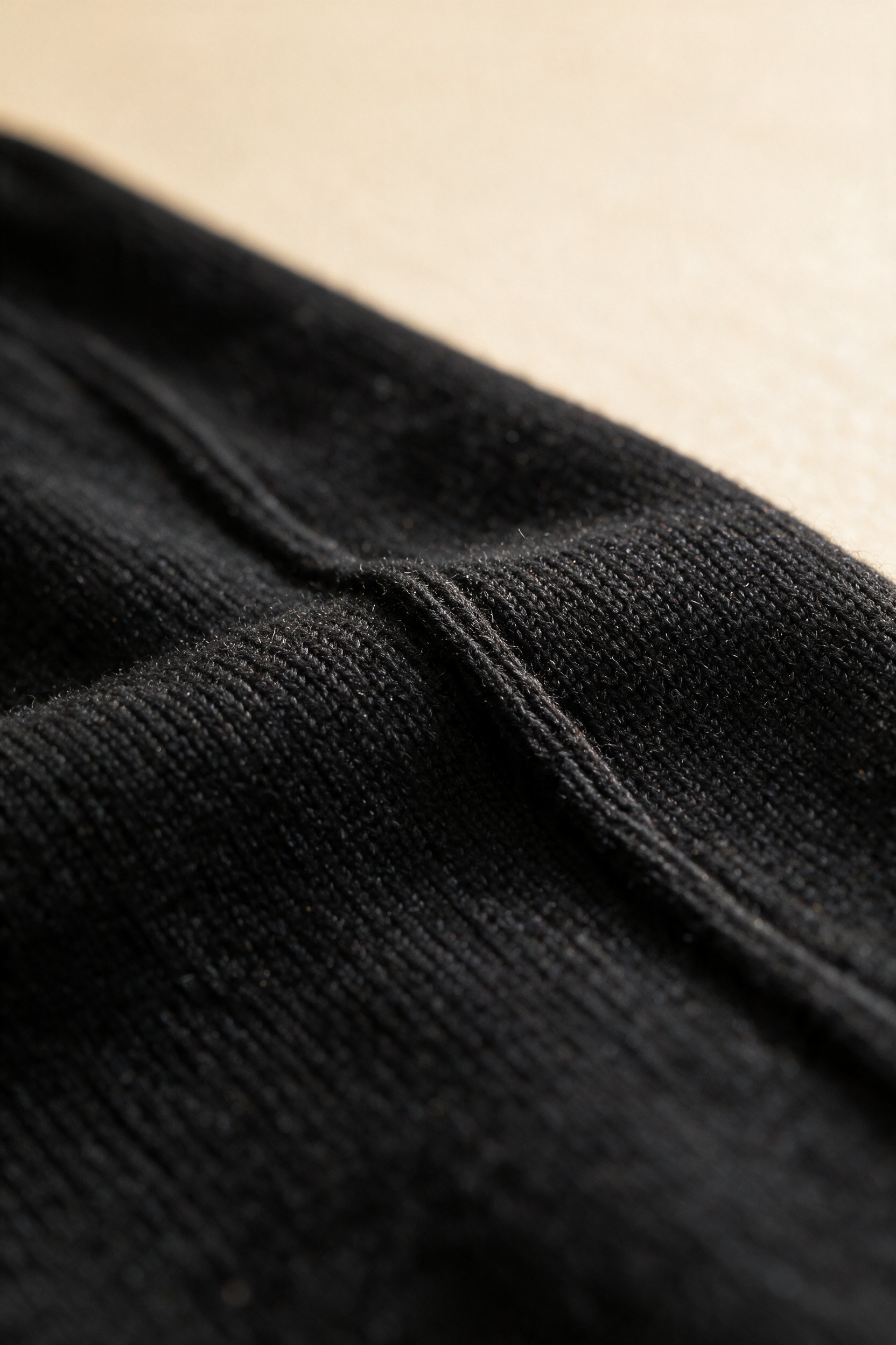 MILANO CASHMERE LARGO JOGGER - BLACK